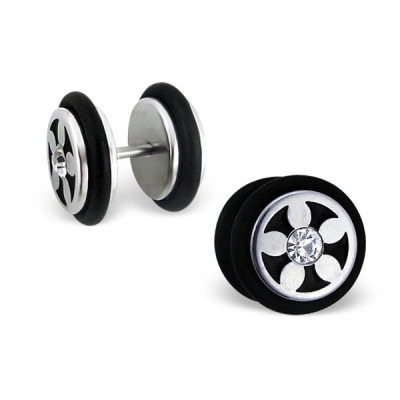 Dumbbell Body Jewelry Ear Tunnel and Plug