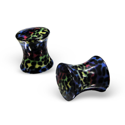 Double Flared Body Jewelry Ear Tunnel and Plug