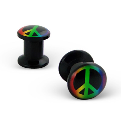 Double Flared Body Jewelry Ear Tunnel and Plug