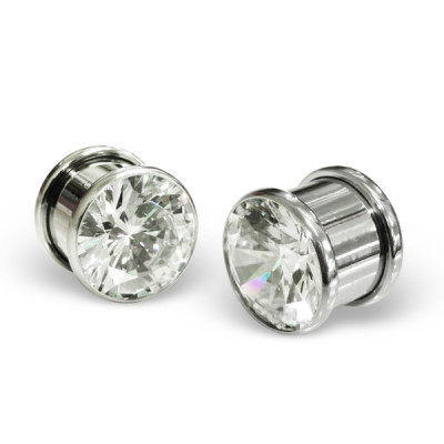 Double Flared Body Jewelry Ear Tunnel and Plug