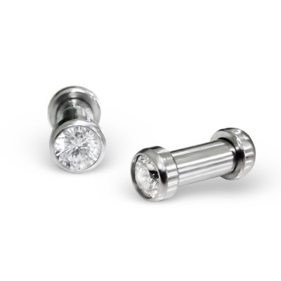 Dumbbell Body Jewelry Ear Tunnel and Plug