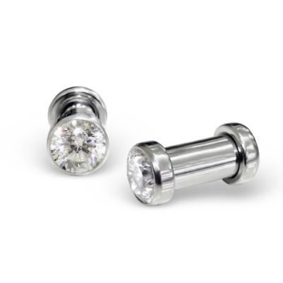 Dumbbell Body Jewelry Ear Tunnel and Plug