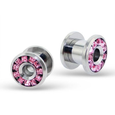 Dumbbell Body Jewelry Ear Tunnel and Plug