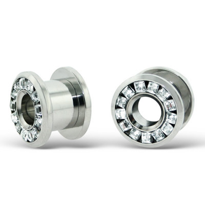 Dumbbell Body Jewelry Ear Tunnel and Plug