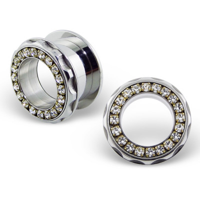 Dumbbell Body Jewelry Ear Tunnel and Plug