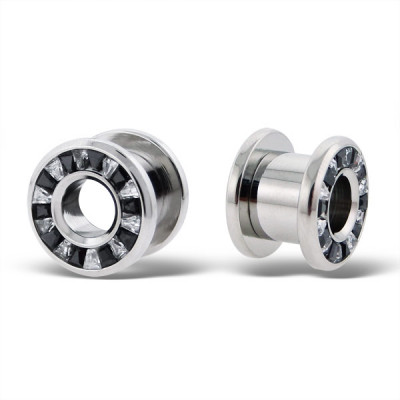 Dumbbell Body Jewelry Ear Tunnel and Plug