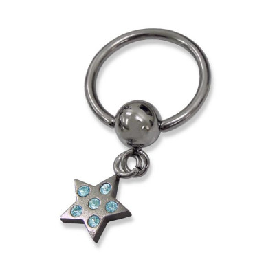 Star Body Jewelry Labret and Barbell