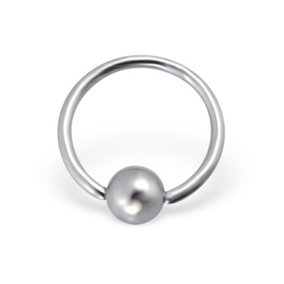 Simple Medium Ball Body Jewelry Labret and Barbell