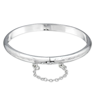 Children's Silver Baby Bangle