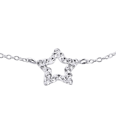 Star Children's Sterling Silver Bracelet