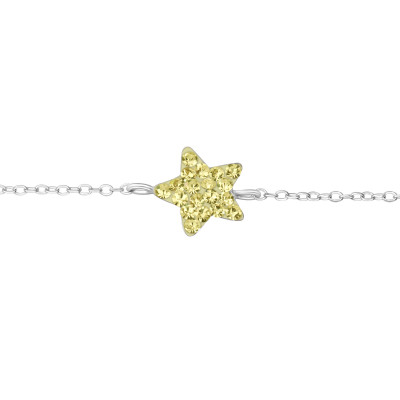 Star Children's Sterling Silver Bracelet