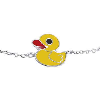 Duck Children's Sterling Silver Bracelet