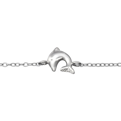 Dolphin Children's Sterling Silver Bracelet