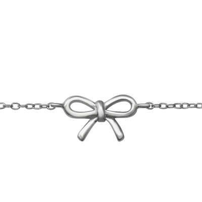 Bow Children's Sterling Silver Bracelet