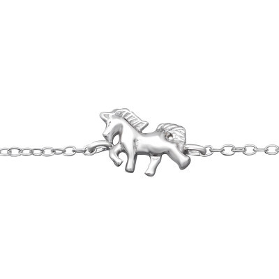 Unicorn Children's Sterling Silver Bracelet