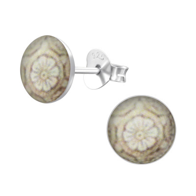 Flower Children's Sterling Silver Ear Studs