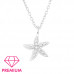 Children's Silver Starfish Necklace