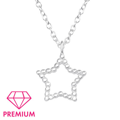 Children's Silver Star Necklace