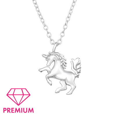 Unicorn Children's Sterling Silver Necklace