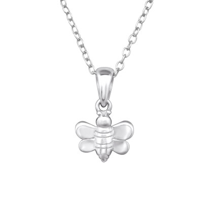Bee Children's Sterling Silver Necklace