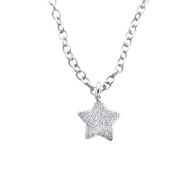 Star Children's Sterling Silver Necklace