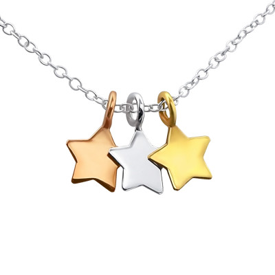 Children's Silver Star Necklace