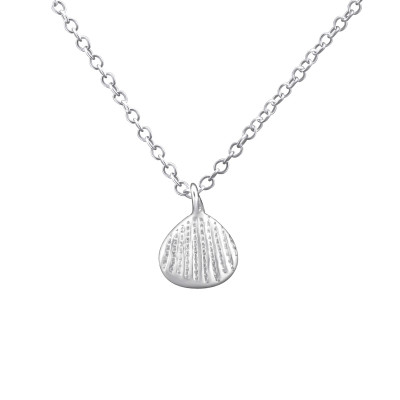 Children's Silver Shell Necklace