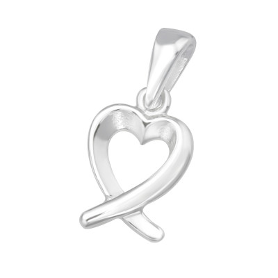 Children's Silver Heart Pendant