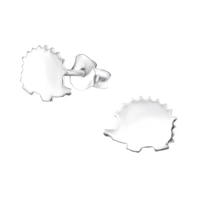 Children's Silver Hedgehog Ear Studs