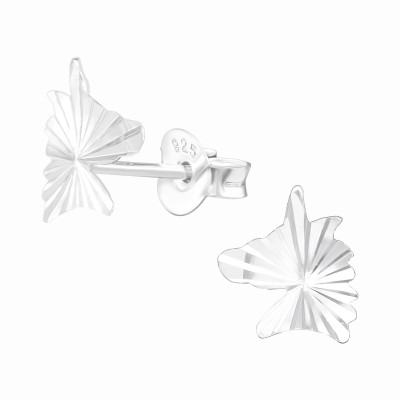 Children's Silver Unicorn Ear Studs