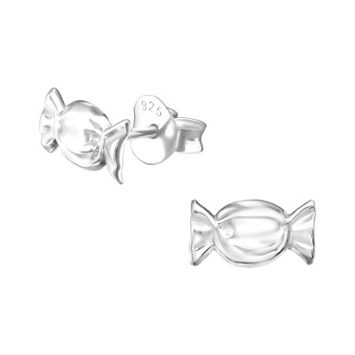 Children's Silver Candy Ear Studs