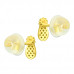 Premium Children's Silver Pineapple Ear Studs