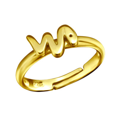 Snake Children's Sterling Silver Adjustable Ring