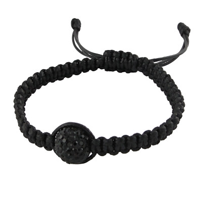 Black Fashion Jewelry Bracelet and Necklace