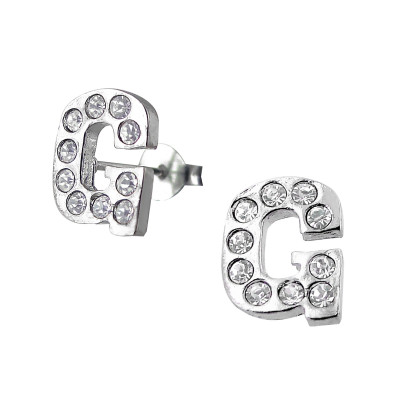 Initial G Fashion Jewelry Earrings and Studs