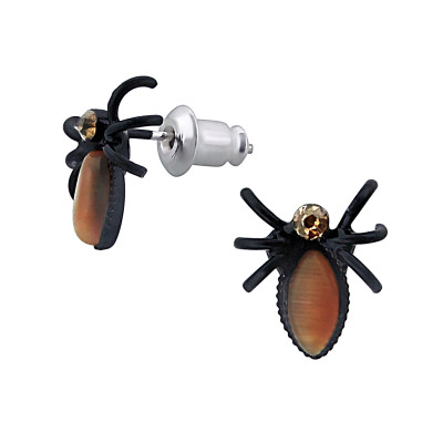Colored Spider Fashion Jewelry Earrings and Studs