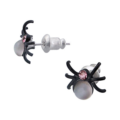 Saturated Spider Fashion Jewelry Earrings and Studs