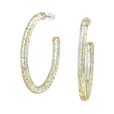 Fashion Jewelry Half Hoop Ear Studs