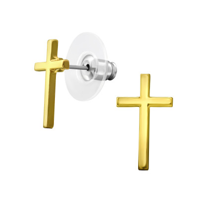 Fashion Jewelry Cross Ear Studs