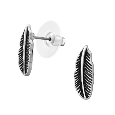 Fashion Jewelry Feather Ear Studs