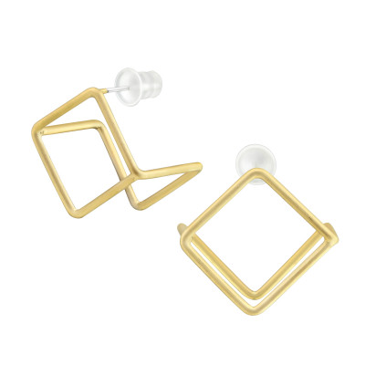 Square Fashion Jewelry Earrings and Studs