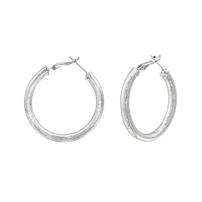 Rough Hoop Fashion Jewelry Earrings and Studs