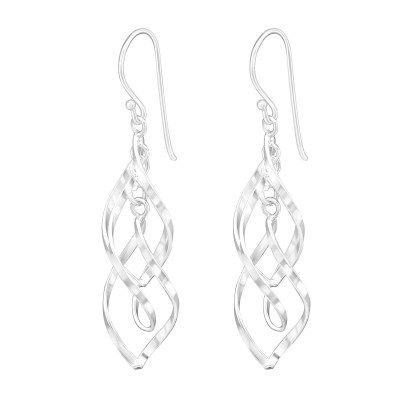 Silver Seed Earrings