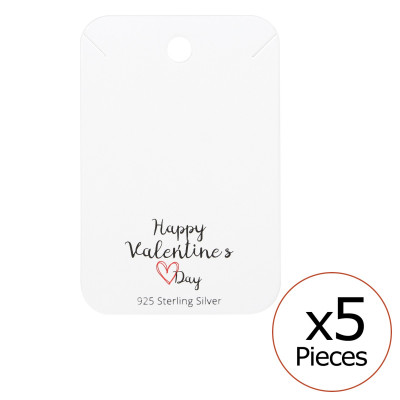 Happy Valentines Day Necklaces Cards