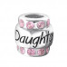 Silver Daughter Bead with Cubic Zirconia