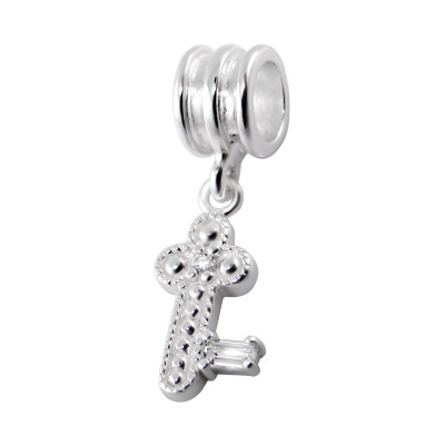 Hanging Key Sterling Silver Bead