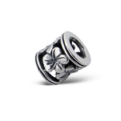 Flower Sterling Silver Bead