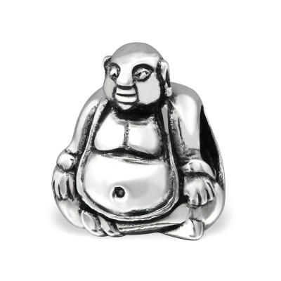 Buddha Sterling Silver Bead