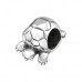 Silver Turtle Bead