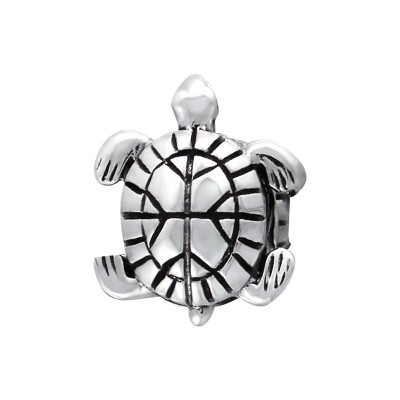 Turtle Sterling Silver Bead